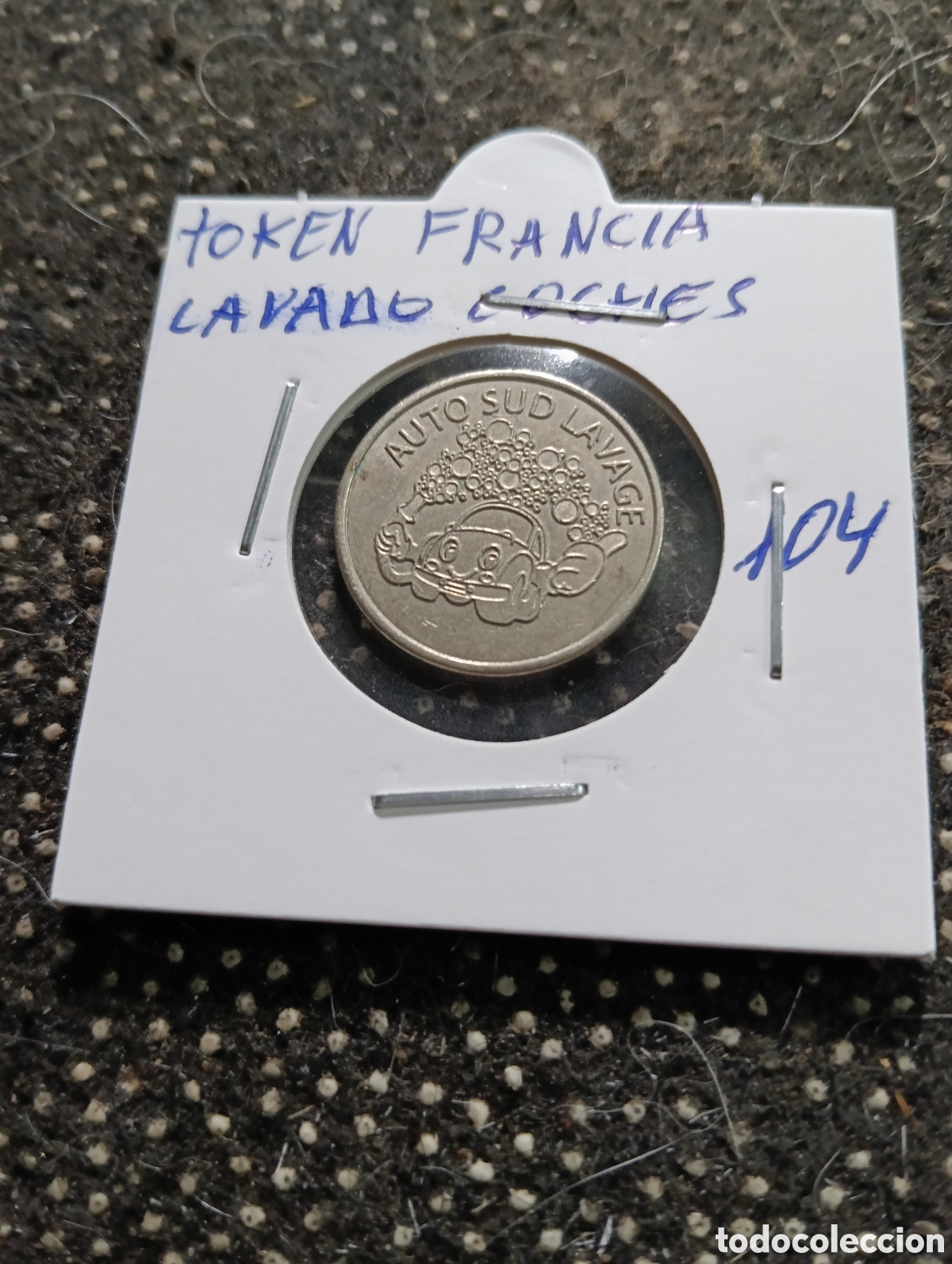 Monedas locales: Token o Jeton Francia ficha de lavado de coches
