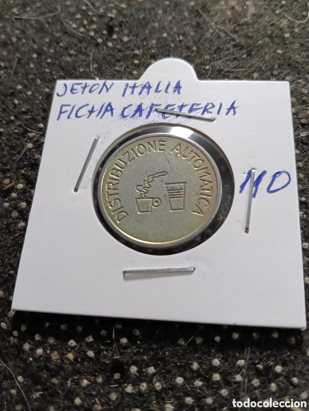 Monedas locales: Token o Jeton Italia Ficha Cafeter&iacute;a