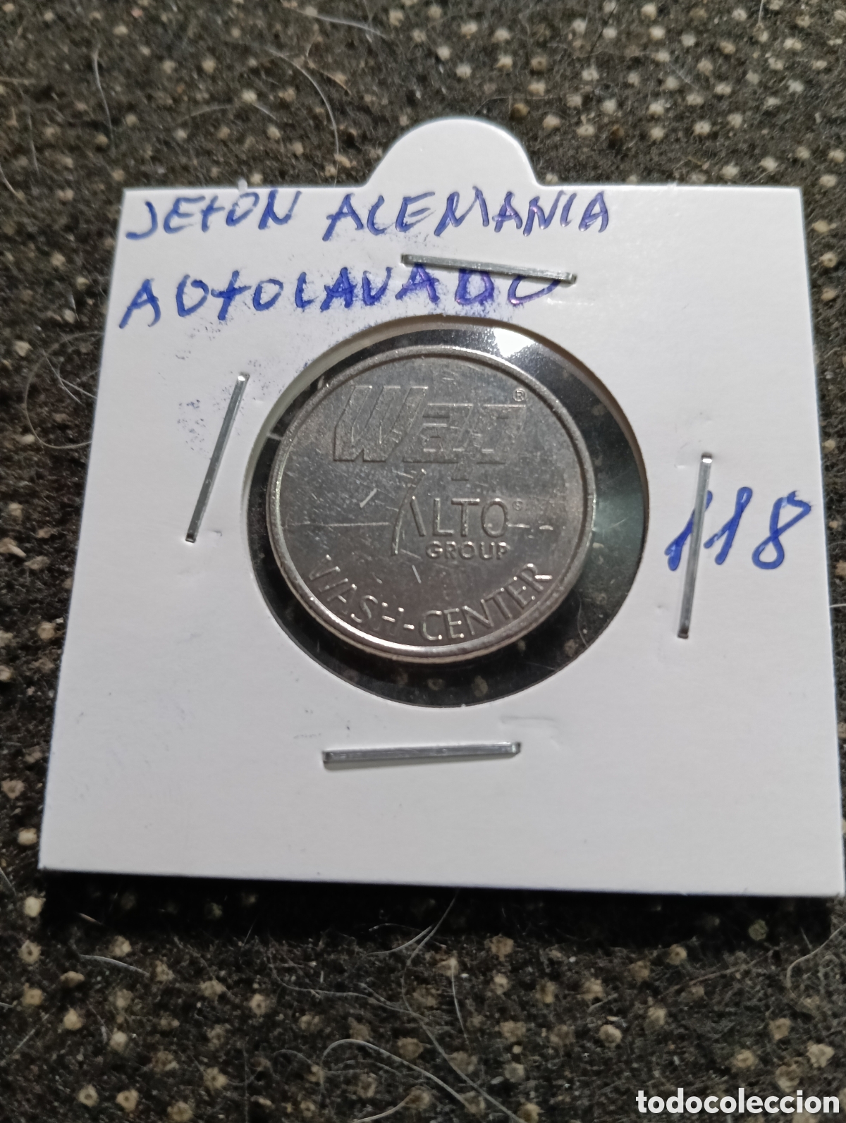 Monedas locales: Token o Jeton Alemania Ficha Autolavado