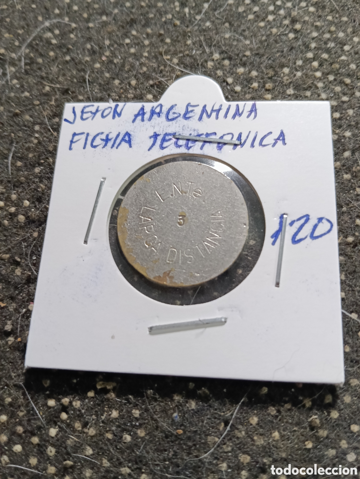 Monedas locales: Token o Jeton Argentina Ficha Telef&oacute;nica