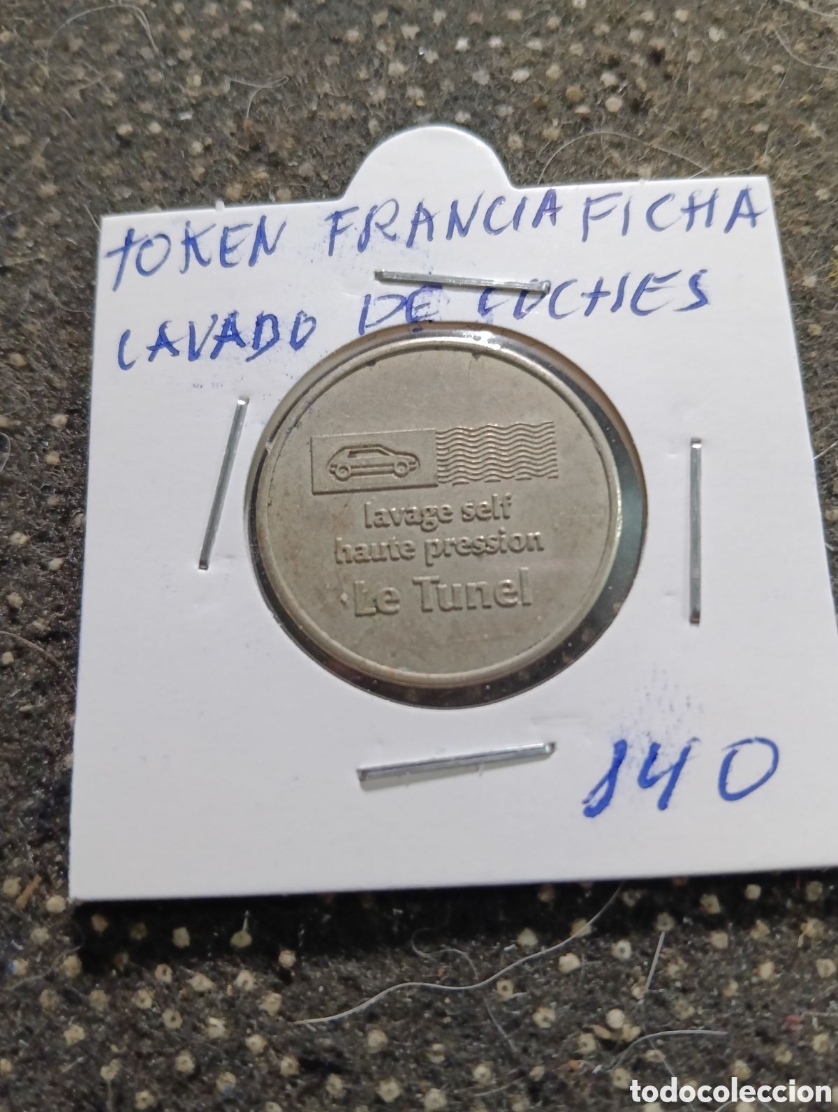 Monedas locales: Token o Jeton Francia lavado de coches