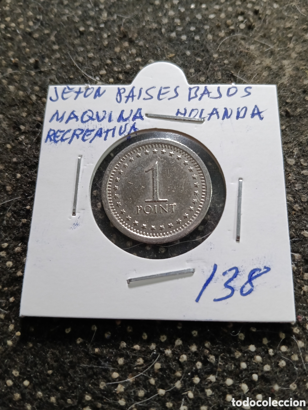 Monedas locales: Token o Jeton Pa&iacute;ses Bajos Holanda Maquina Recreativa