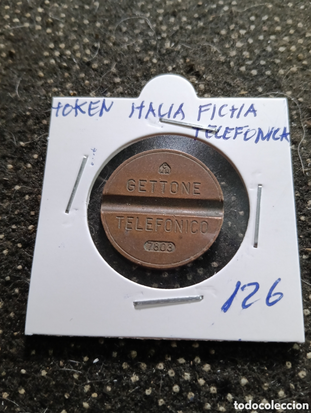 Monedas locales: Token o Jeton Italia Fichas de Tel&eacute;fono