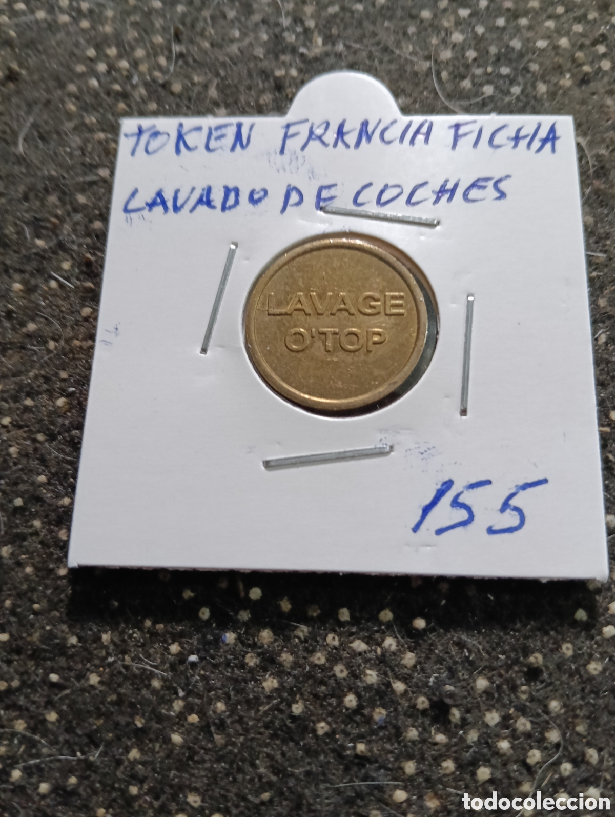 Monete locali: Token o Jeton Francia fichas de lavado de coches