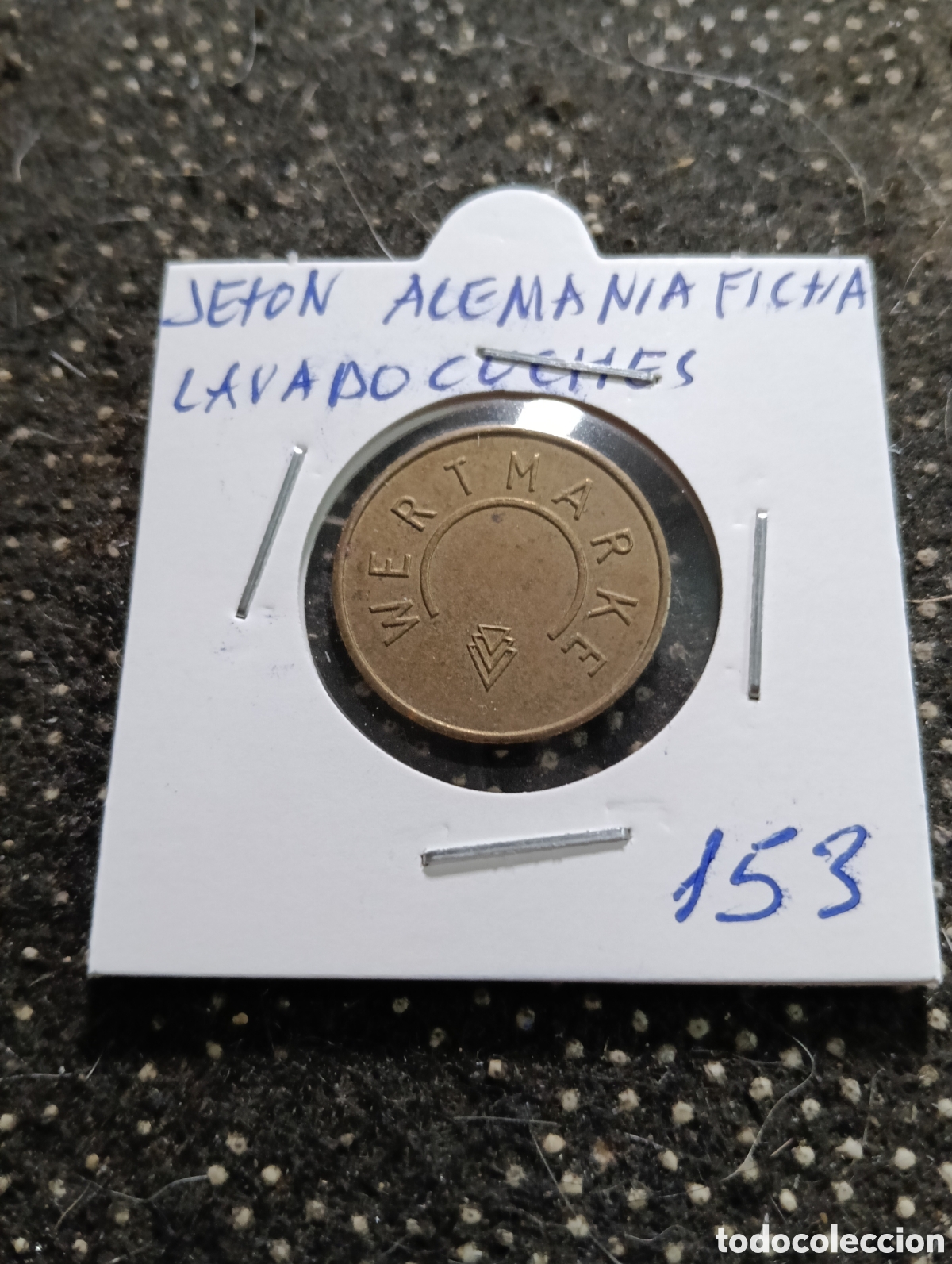 Monedas locales: Token o Jeton Alemania fichas de lavado de coches