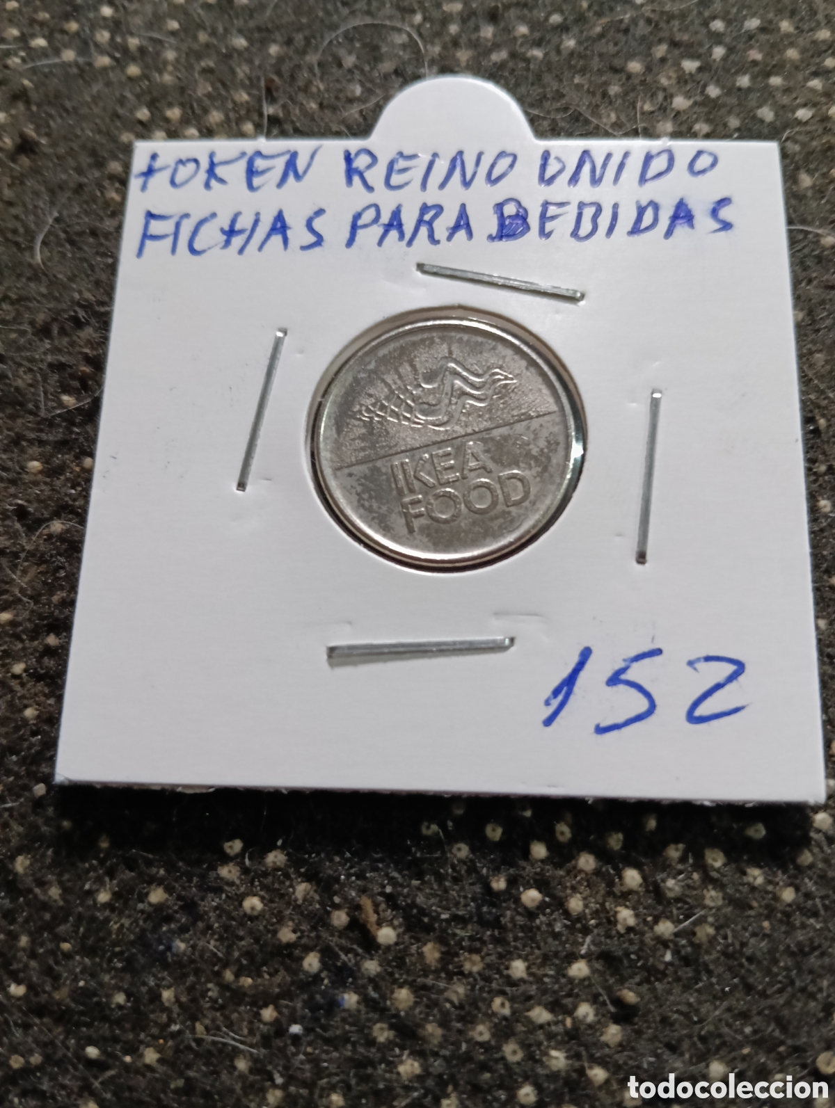 Monedas locales: Token o Jeton Reino Unido fichas para refrescos o bebidas