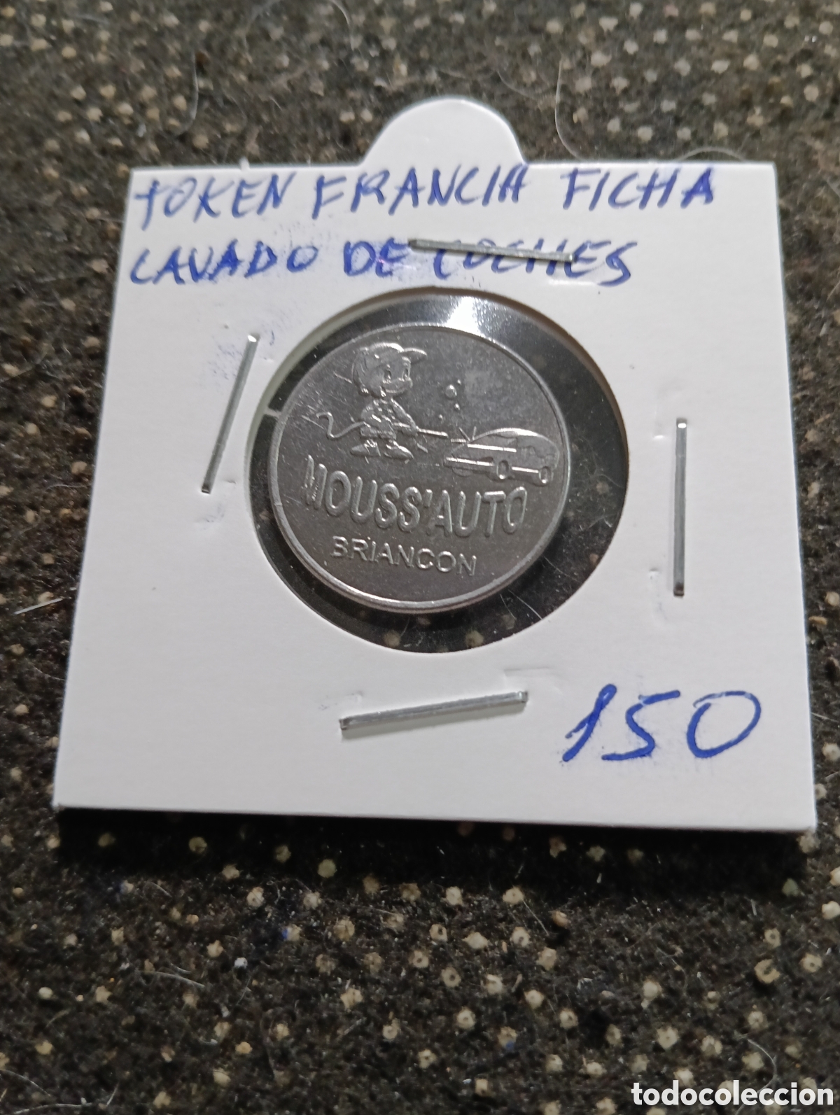 Monedas locales: Token o Jeton Francia fichas lavado de coches