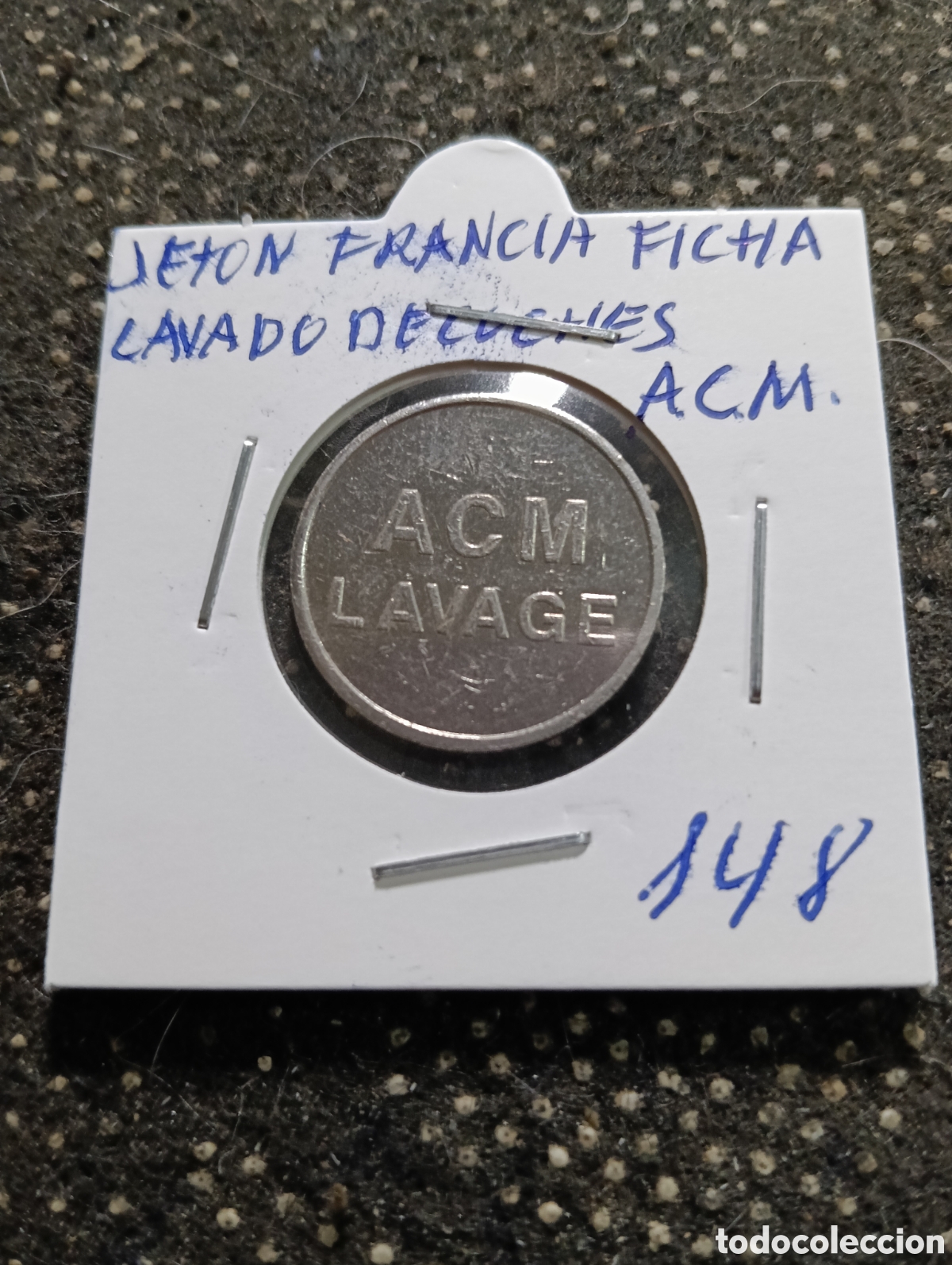 Monedas locales: Token o Jeton Francia fichas lavado de coches