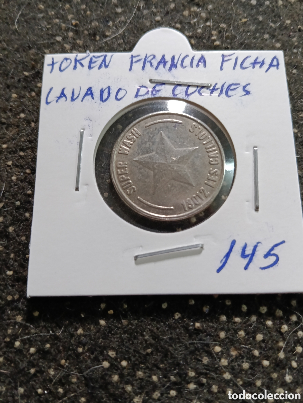 Monedas locales: Token o Jeton Francia ficha de lavado de coches