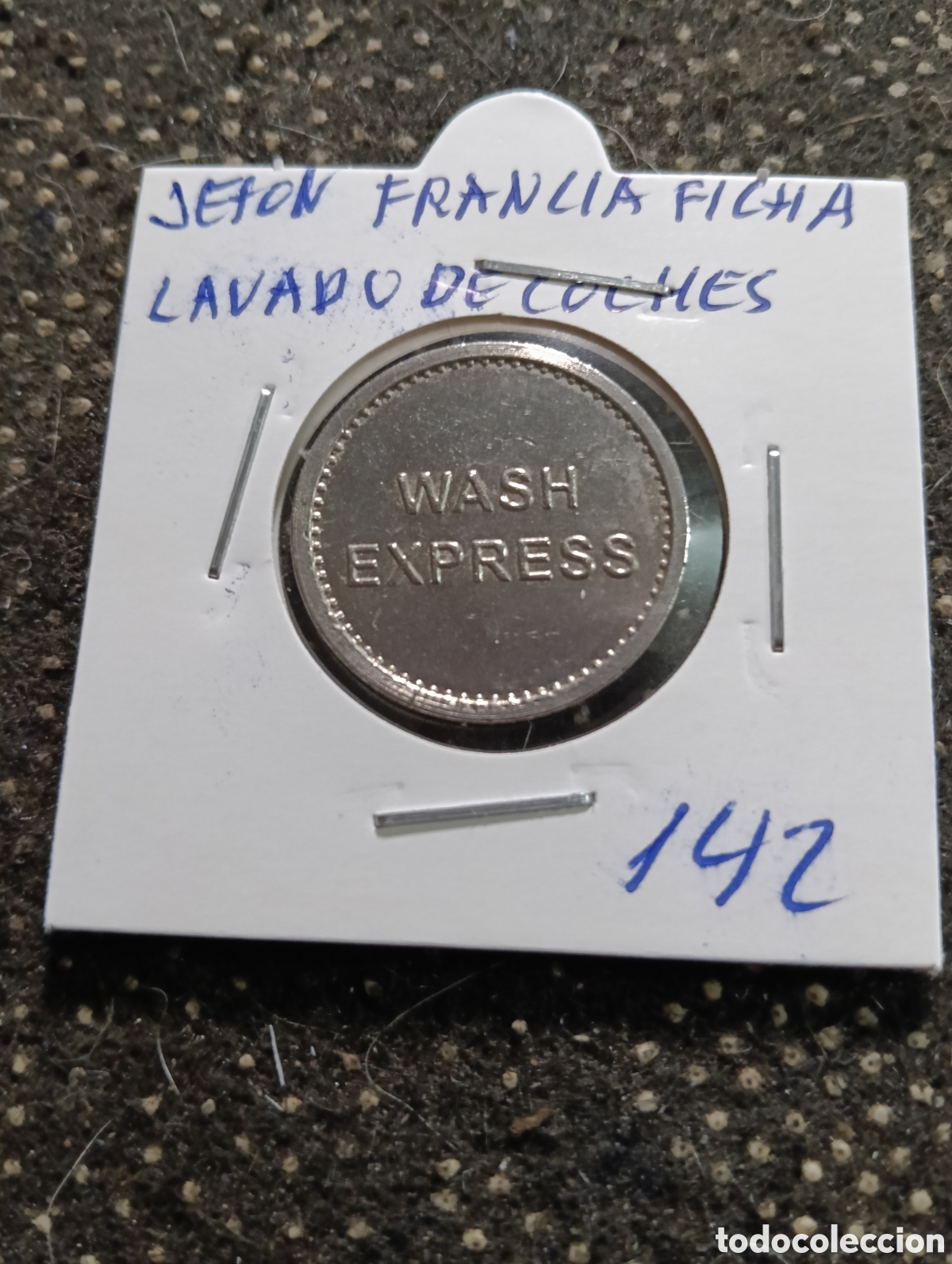 Monedas locales: Token o Jeton Francia ficha de lavado de coches
