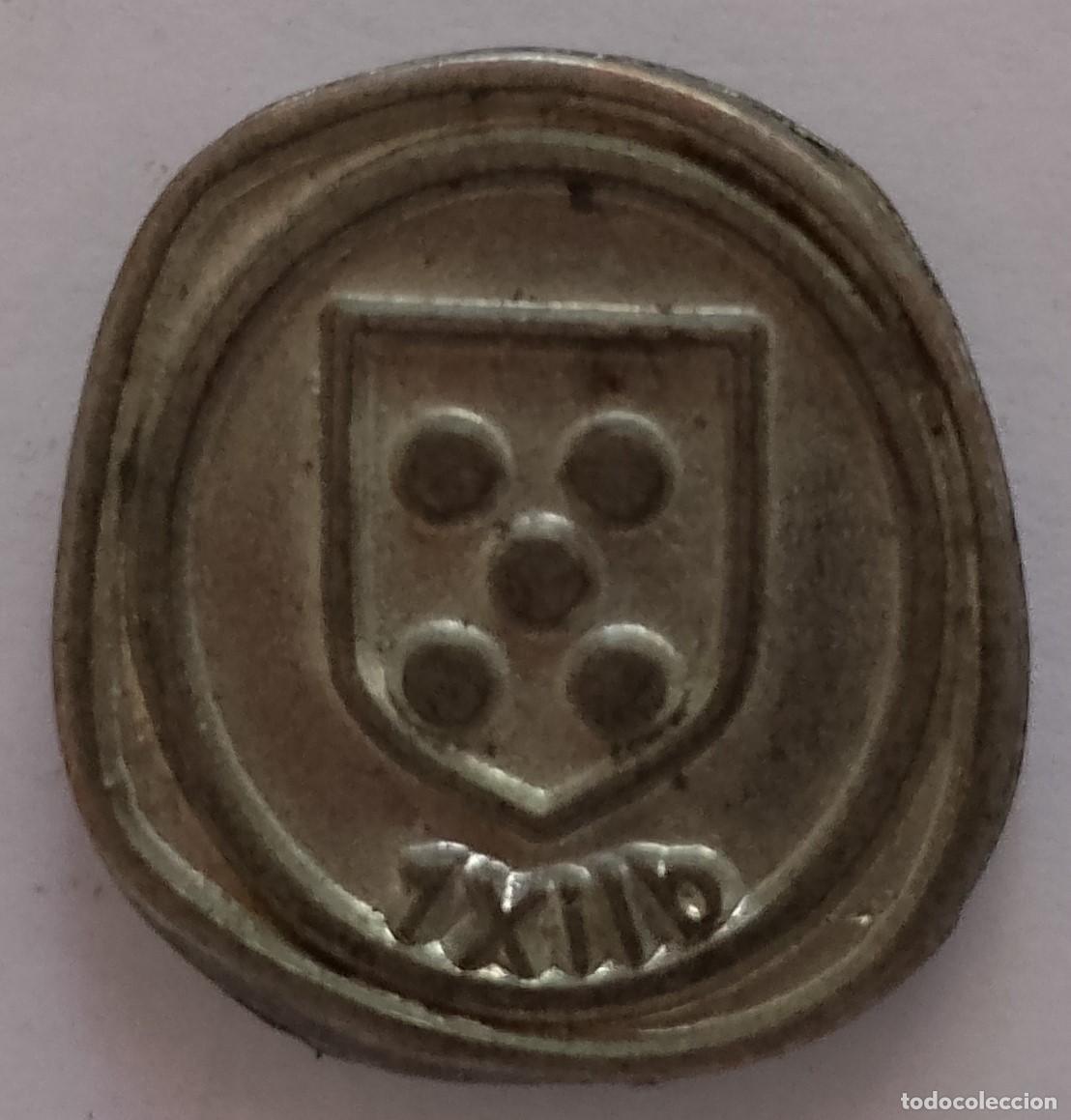 Monedas locales: (6) FICHA 1XIIB SILVES CAPITAL DE LOS ALGARVES