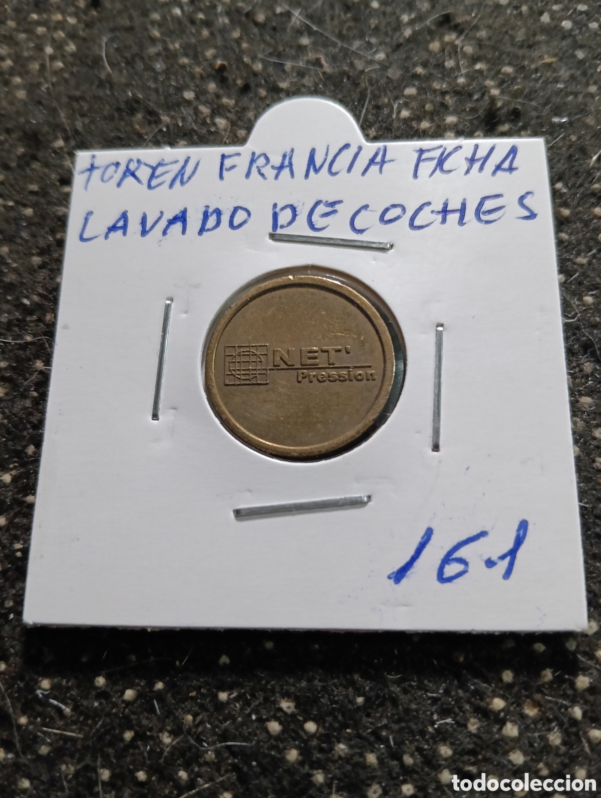 Monedas locales: Token o Jeton Francia ficha lavado de coches