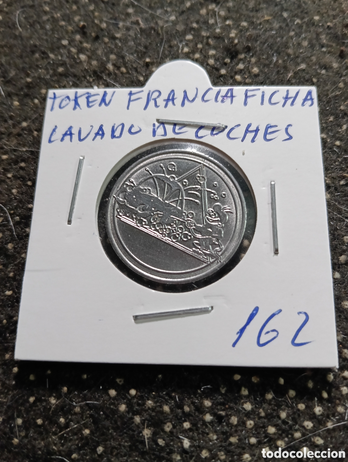 Monedas locales: Token o Jeton Francia ficha lavado de coches
