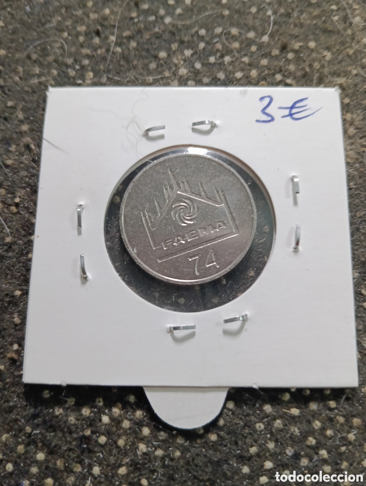 Monedas locales: Token o Jeton Ficha de caf&eacute; Faema - Foto 2