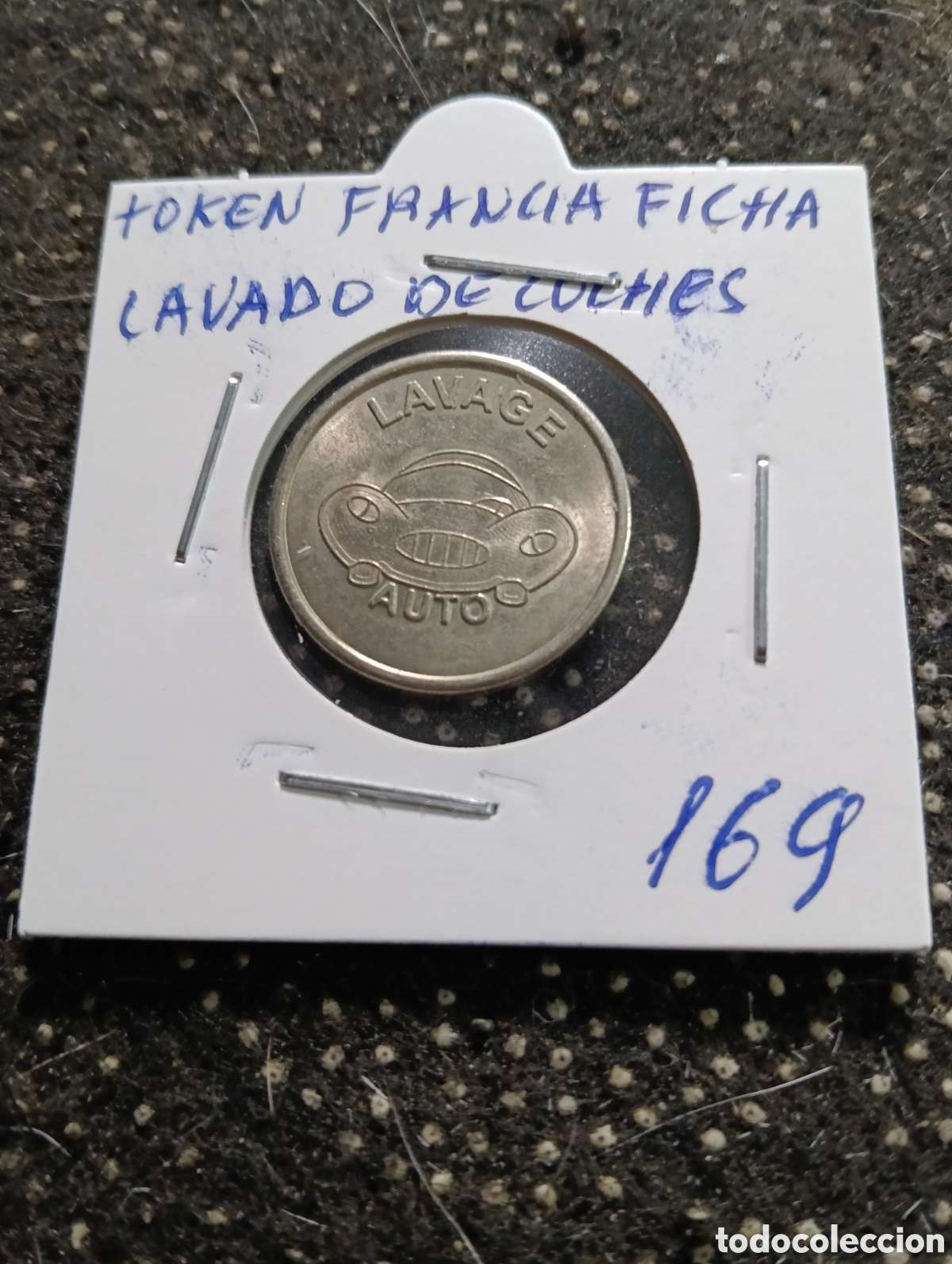 Monedas locales: Token o Jeton Francia ficha lavado de coches