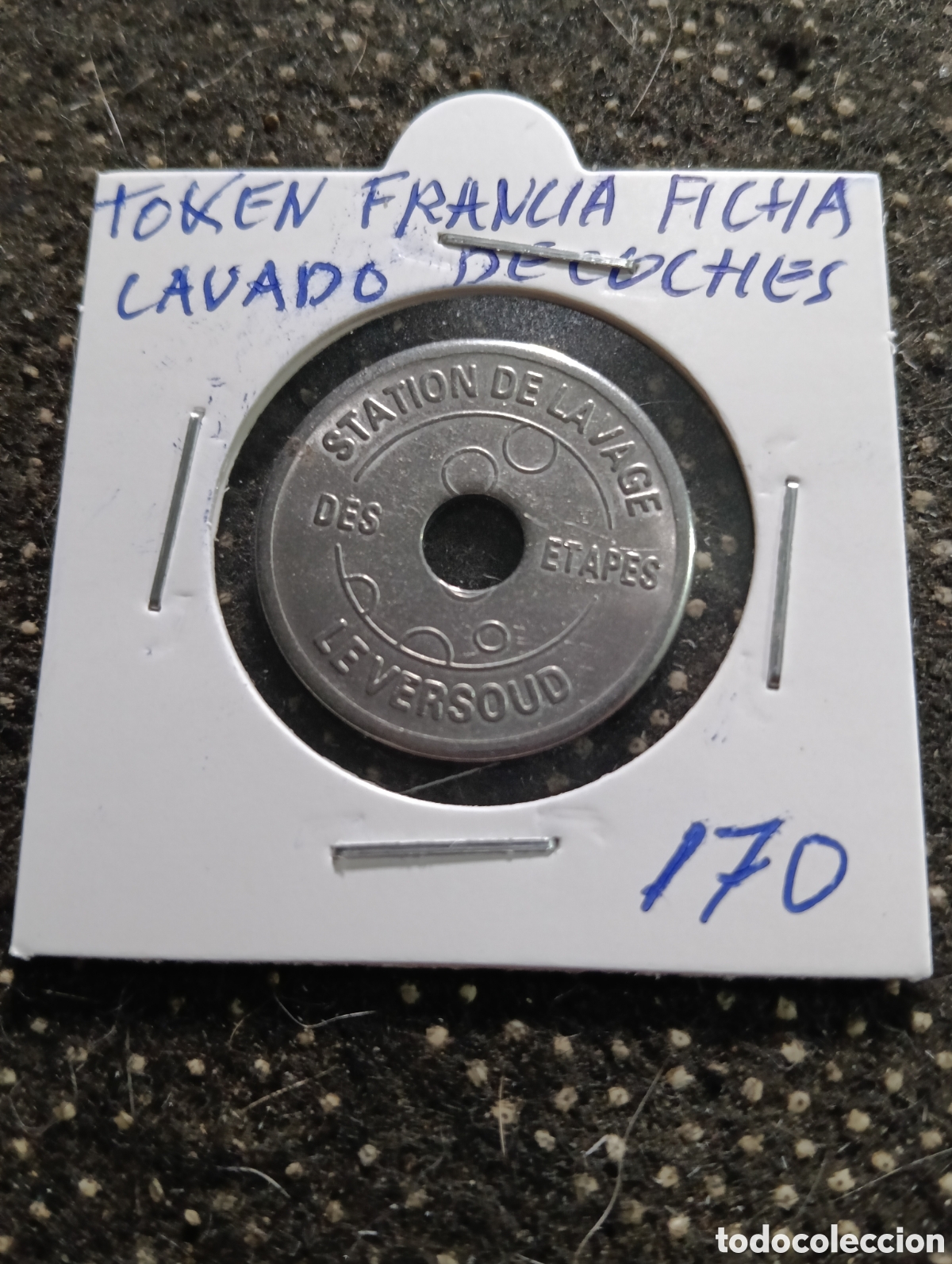 Monedas locales: Token o Jeton Francia ficha lavado de coches