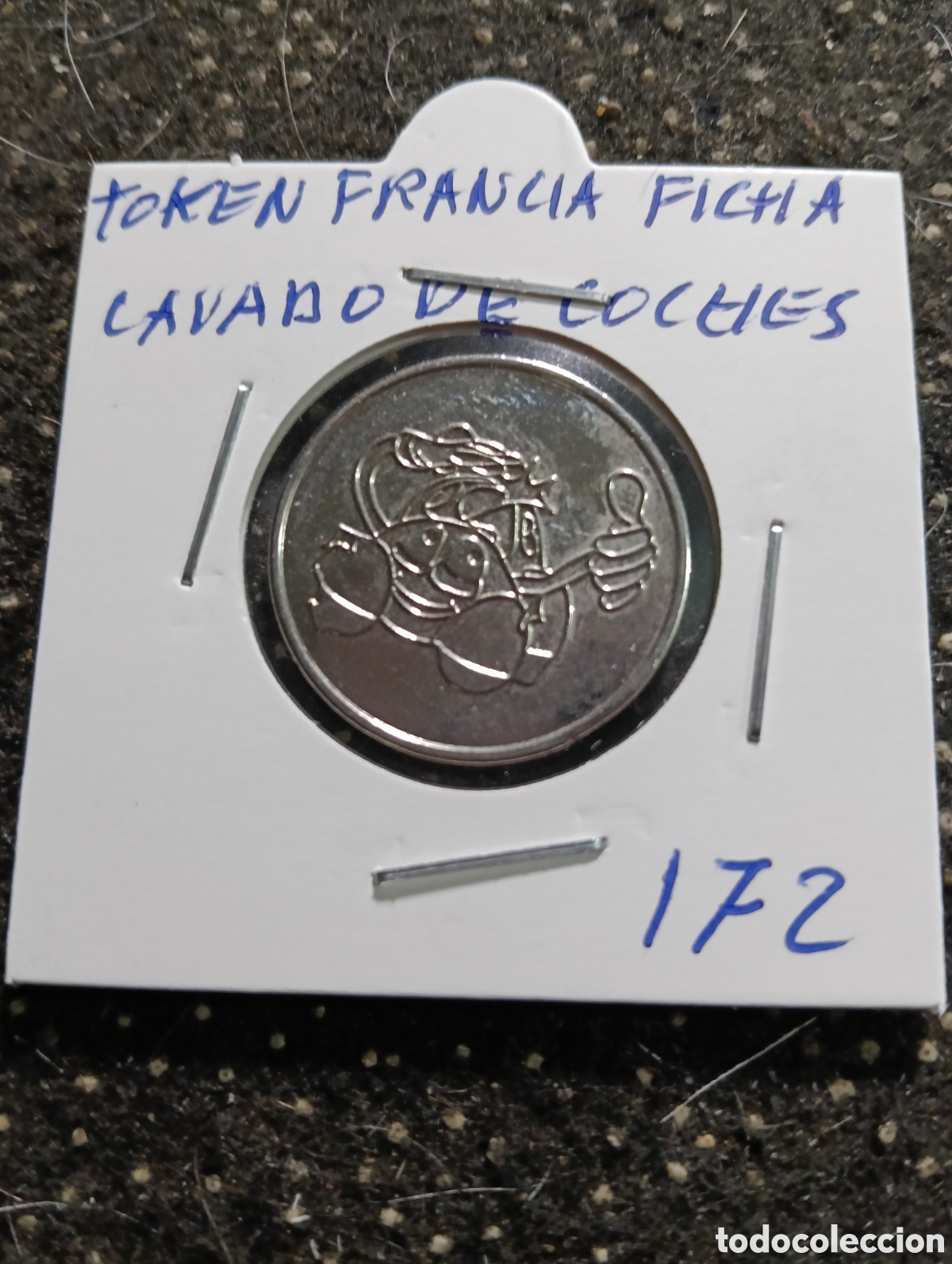 Monedas locales: Token o Jeton Francia ficha lavado de coches