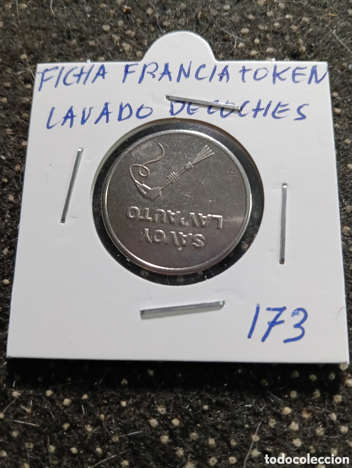 Monedas locales: Token o Jeton Francia ficha lavado de coches