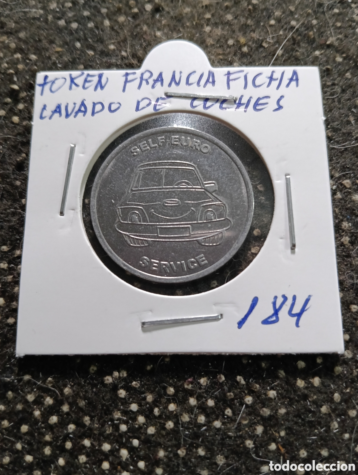 Monedas locales: Token o Jeton Francia ficha lavado de coches