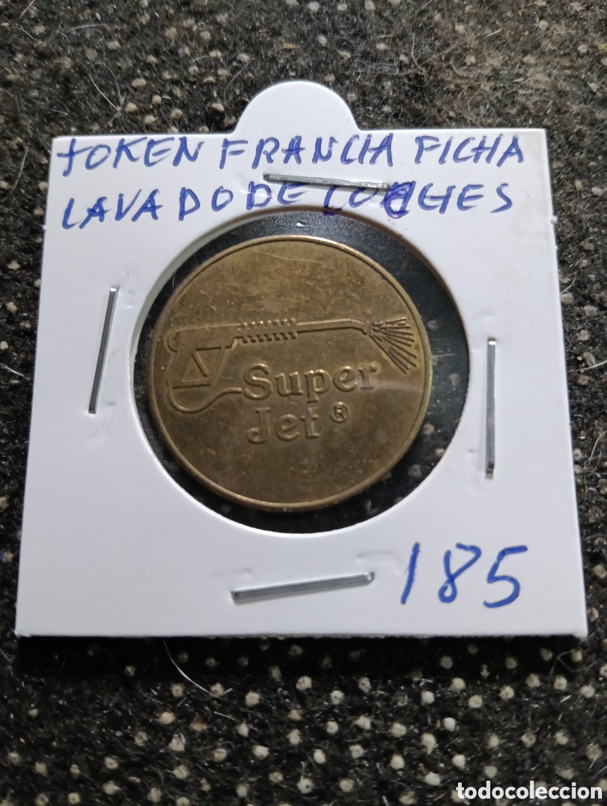 Monedas locales: Token o Jeton Francia ficha lavado de coches
