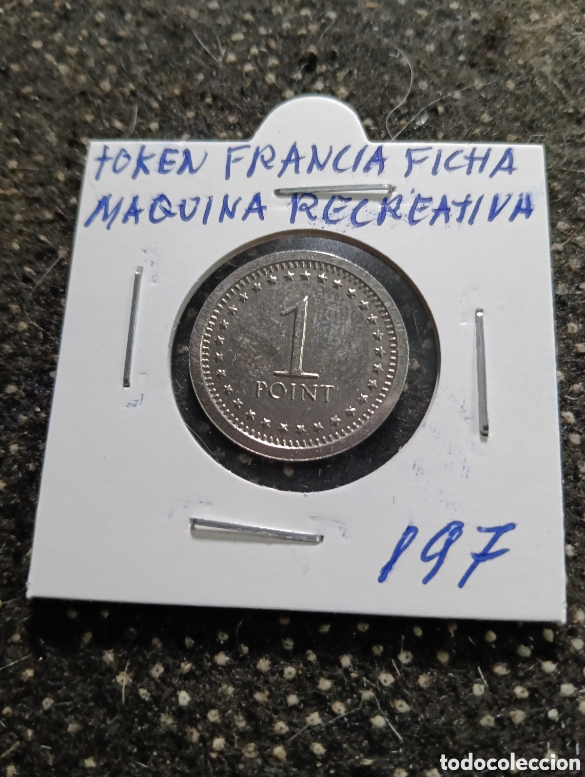Monedas locales: Token o Jeton Francia fichas maquinas recreativas