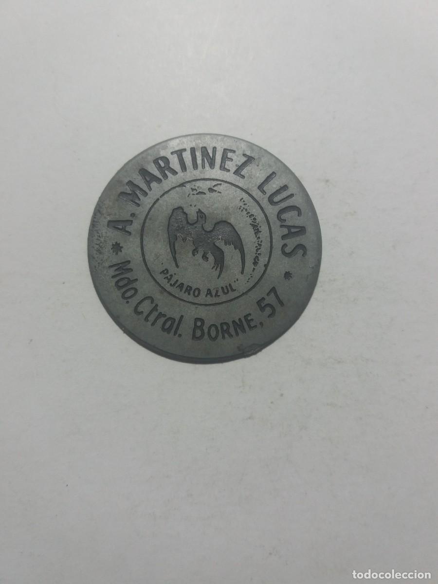 Monedas locales: Ficha Cooperativa A. MARTINEZ LUCAS Mbo.Ctral. Borne,57