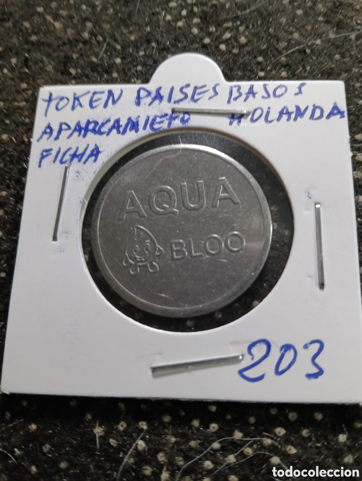 Monedas locales: Token o Jeton Pa&iacute;ses Bajos Holanda ficha de aparcamiento