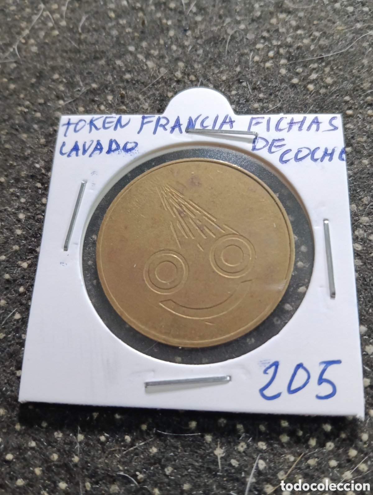 Monedas locales: Token o Jeton Francia ficha de lavado de coches