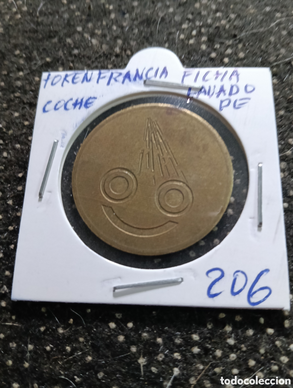 Monedas locales: Token o Jeton Francia ficha de lavado de coches