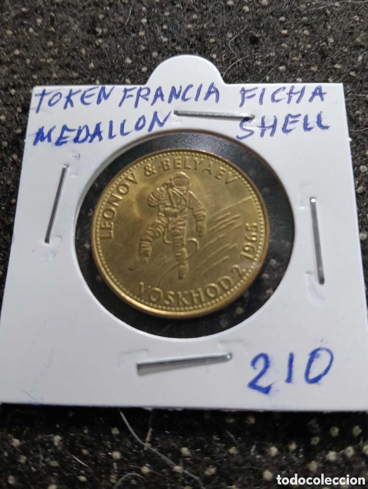 Monedas locales: Token o Jeton Francia ficha Medall&oacute;n Shell