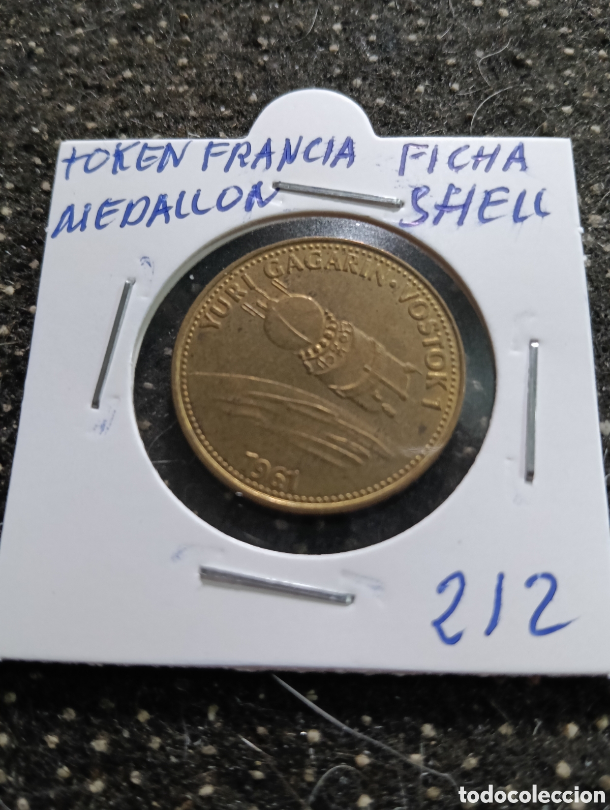 Monedas locales: Token o Jeton Francia ficha Medall&oacute;n Shell