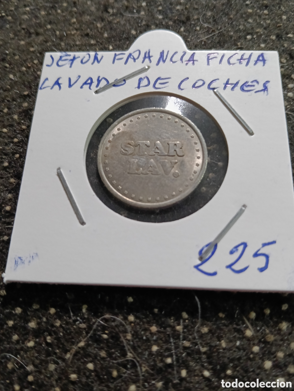 Monedas locales: Token o Jeton Francia ficha lavado de coches