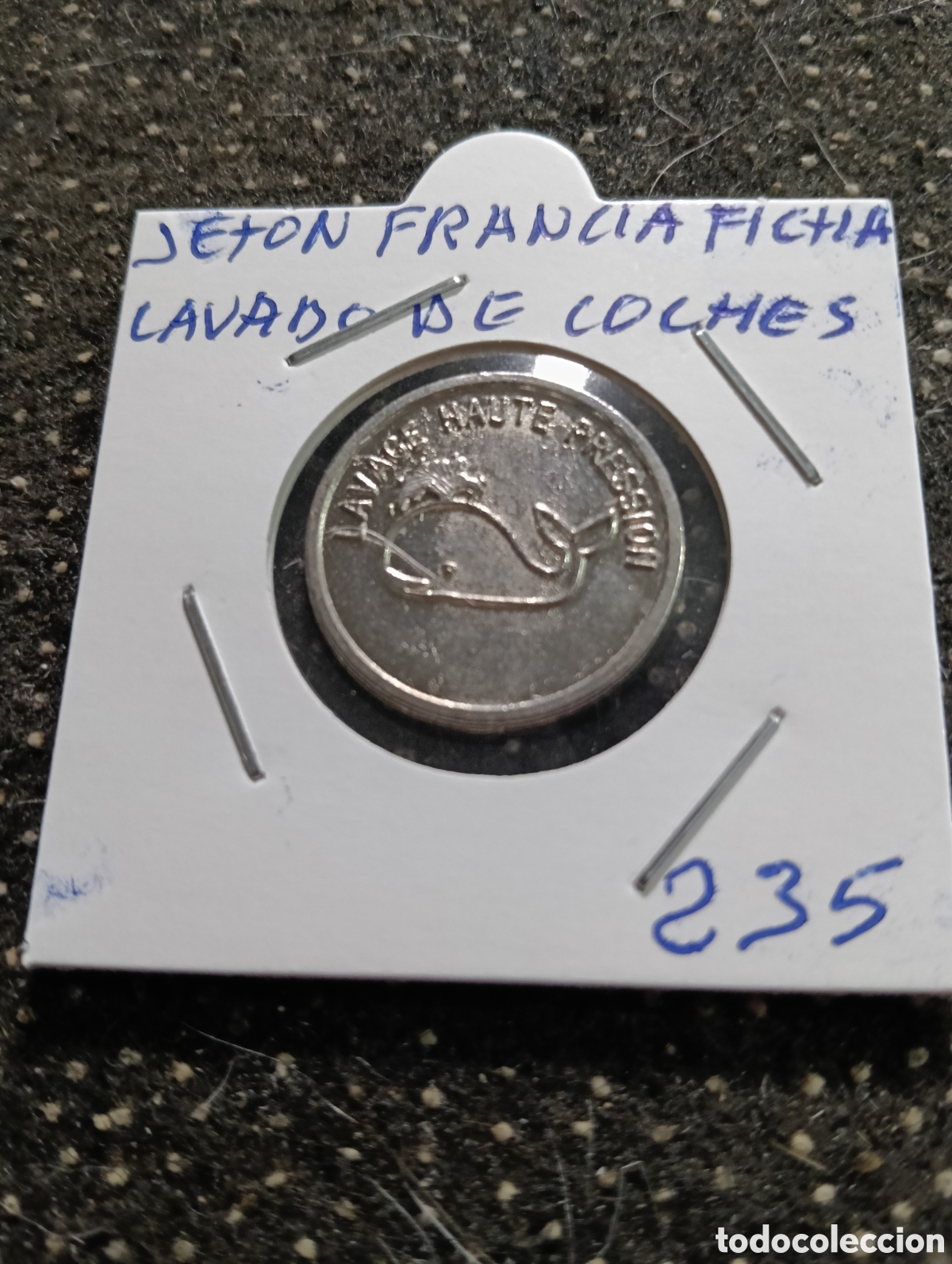 Monedas locales: Token o Jeton Francia ficha lavado de coches