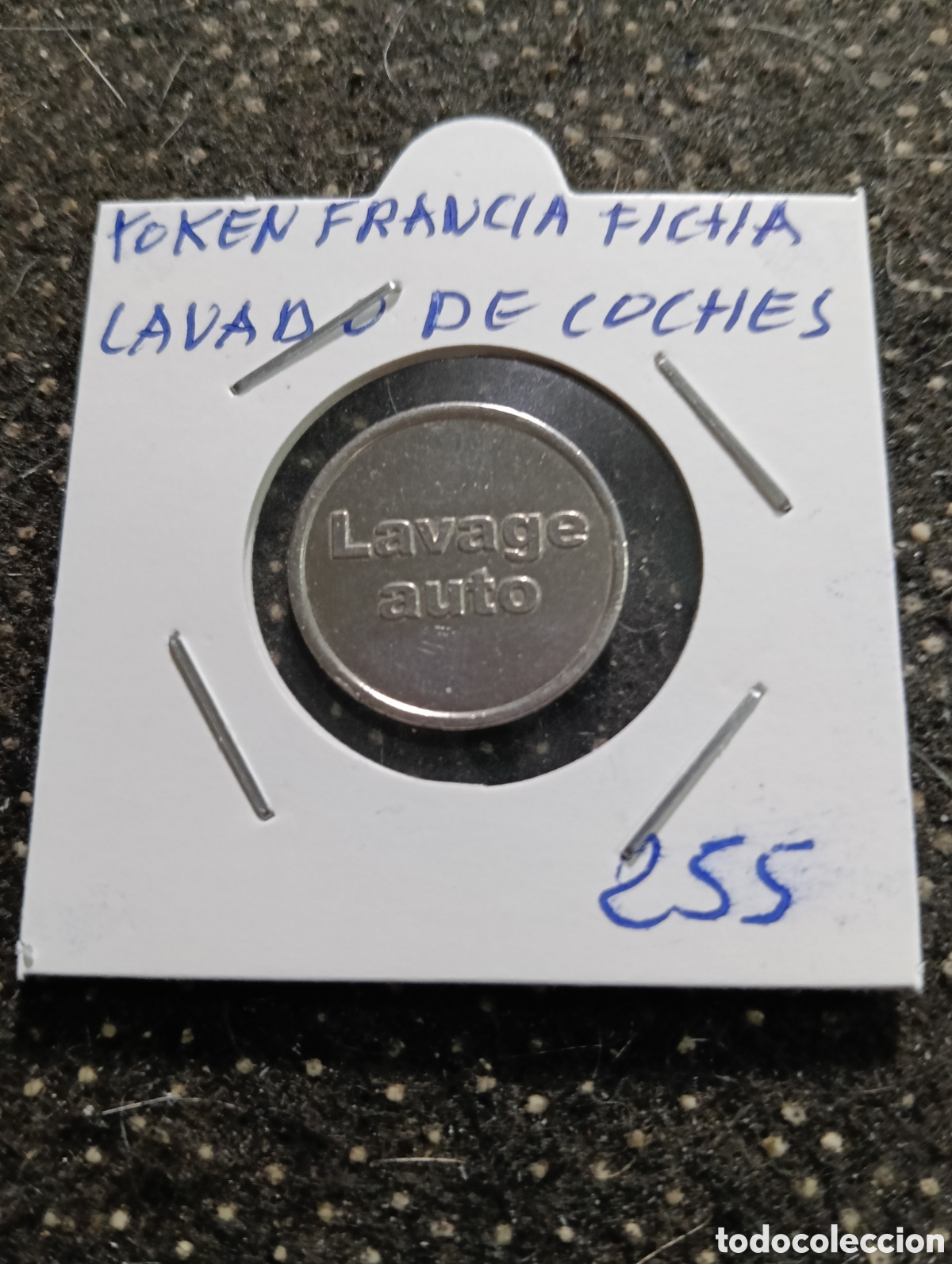Monedas locales: Token o Jeton Francia ficha lavado de coches