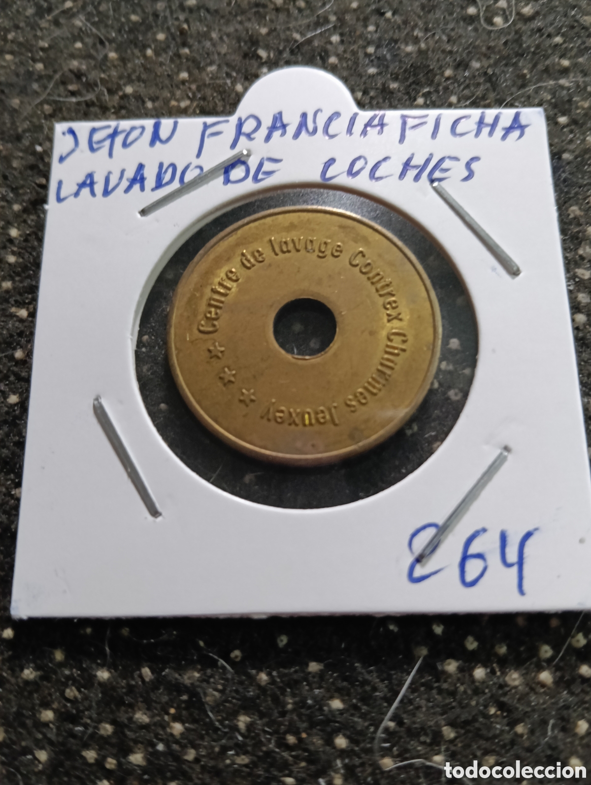 Monedas locales: Token o Jeton Francia ficha lavado de coches