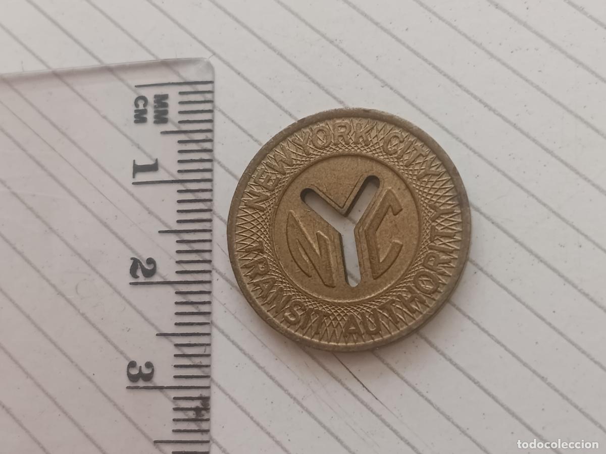 Monedas locales: FICHA METRO NEW YORK CITY