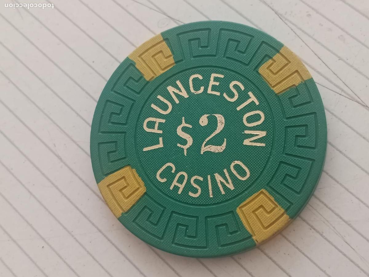 Monedas locales: Ficha de Casino. Launceston Casino