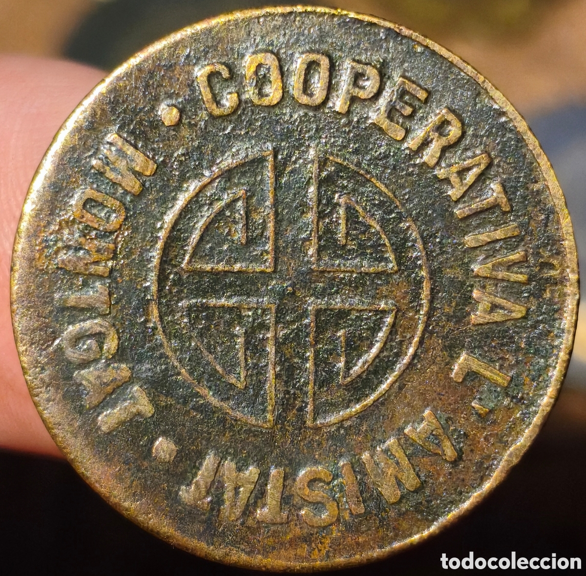 Monedas locales: AL475 - Cooperativa L'Amistat - Montgat (Barcelona) - 5 cts