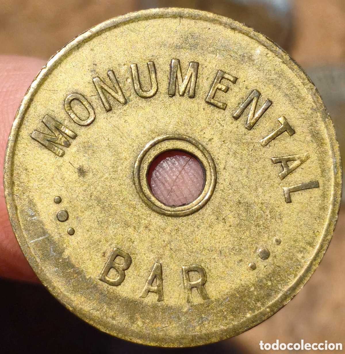 Monedas locales: AL1659 - Bar Monumental - Barcelona - 25 c&eacute;ntimos