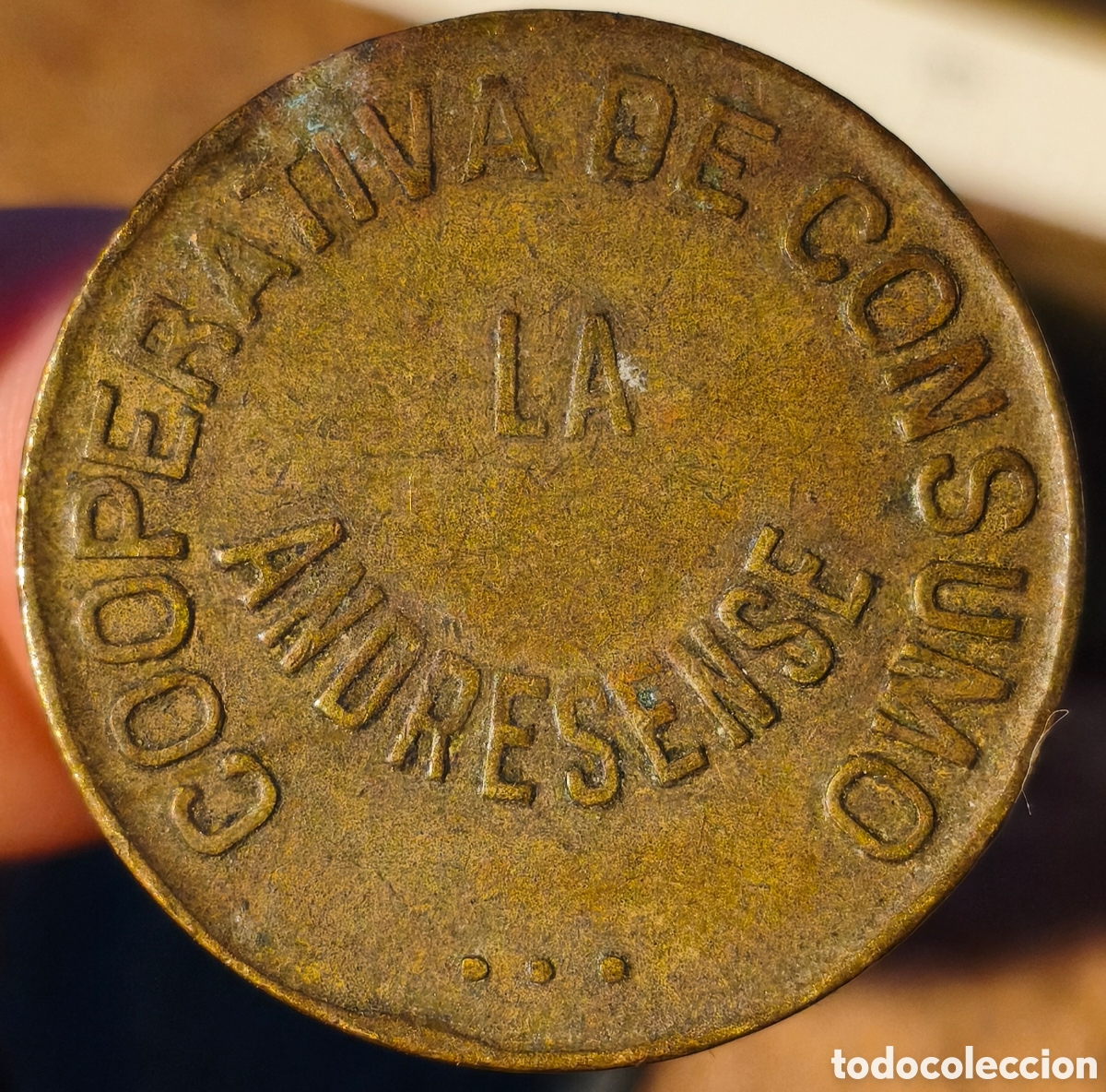 Monedas locales: AL1561 - Cooperativa de Consumo - La Andresense - Barcelona - 10 c&eacute;ntimos
