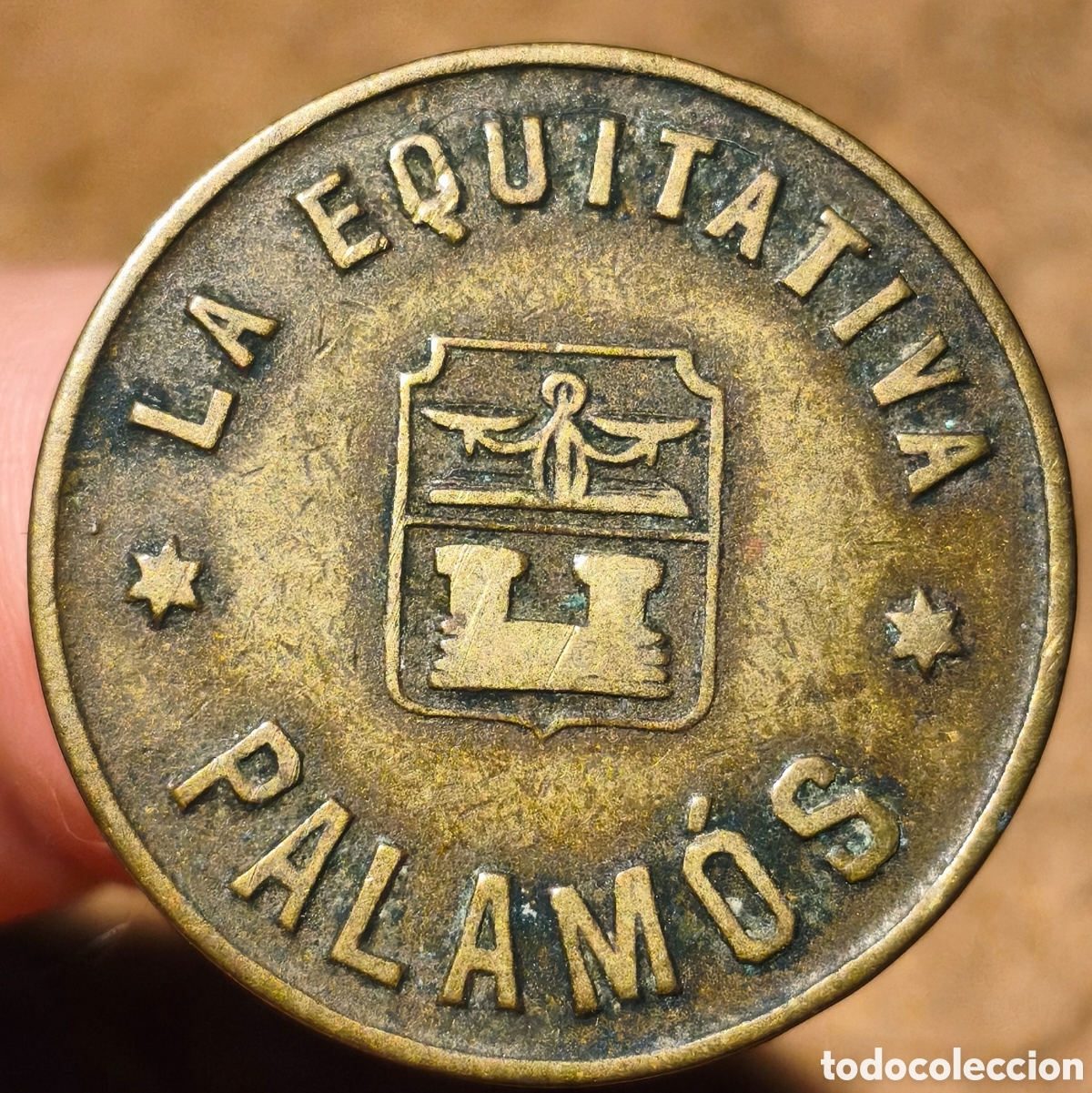 Monedas locales: AL2075 - La Equitativa - Palam&oacute;s (Girona) - 10 c&eacute;ntimos