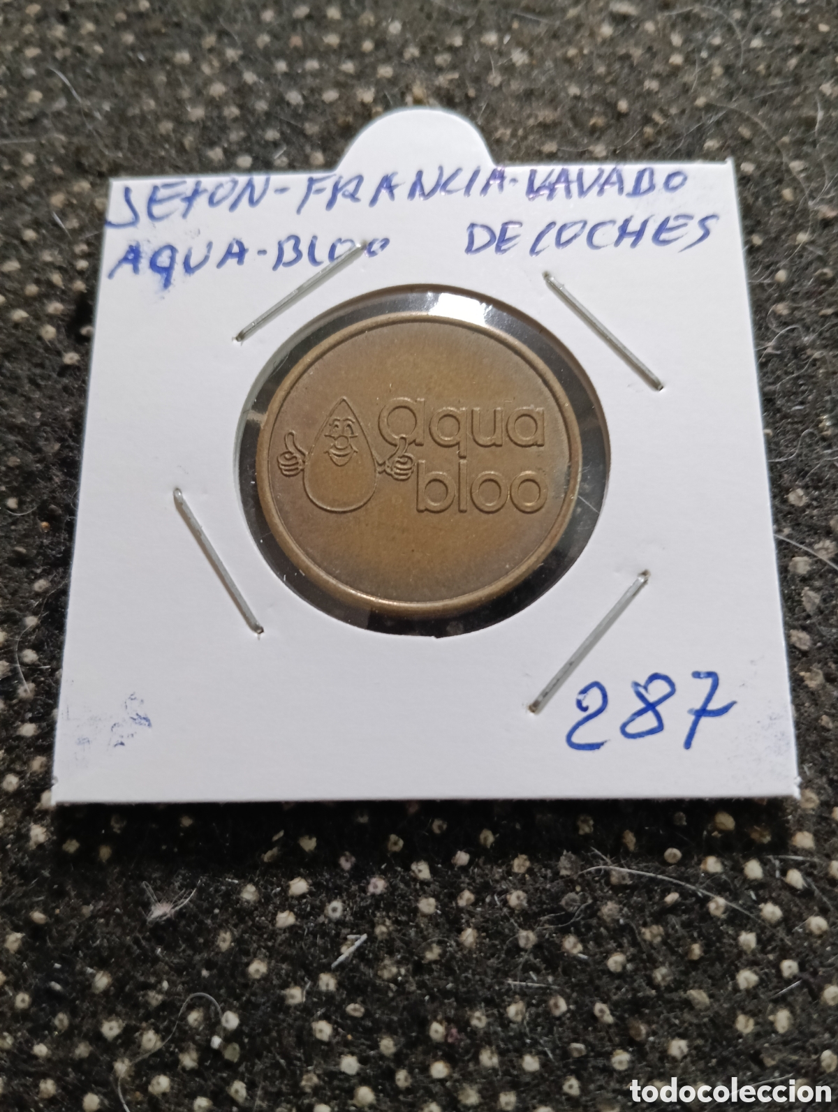 Monedas locales: Token o Jeton Francia lavado de coches Aqua-Bloo
