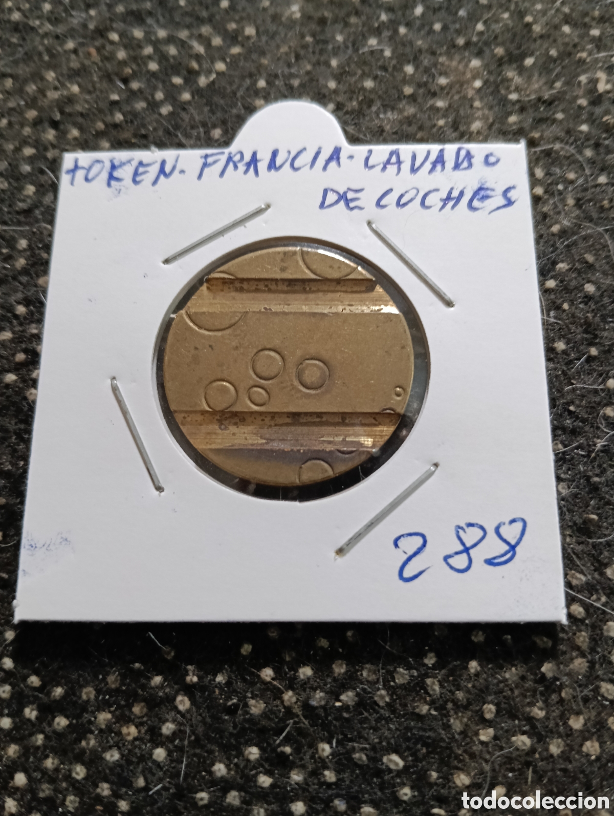 Monedas locales: Token o Jeton Francia lavado de coches