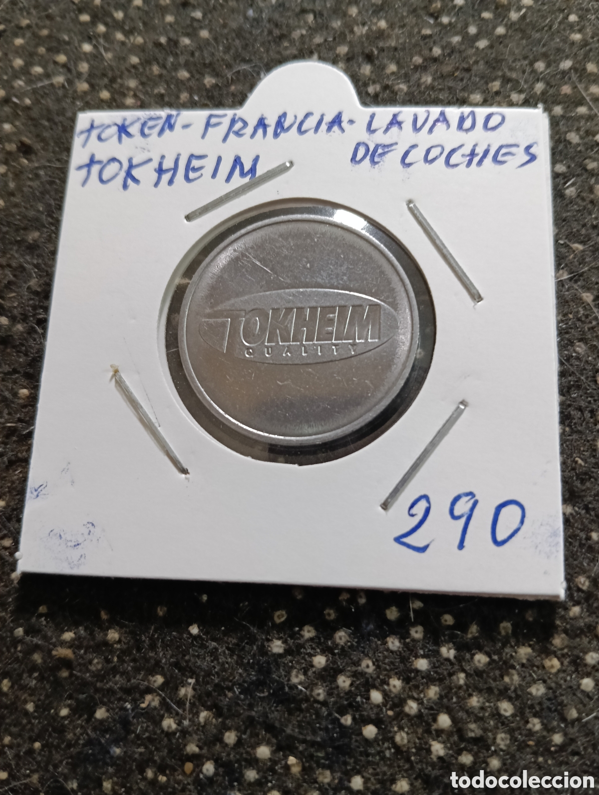 Monedas locales: Token o Jeton Francia lavado de coches Tokheim