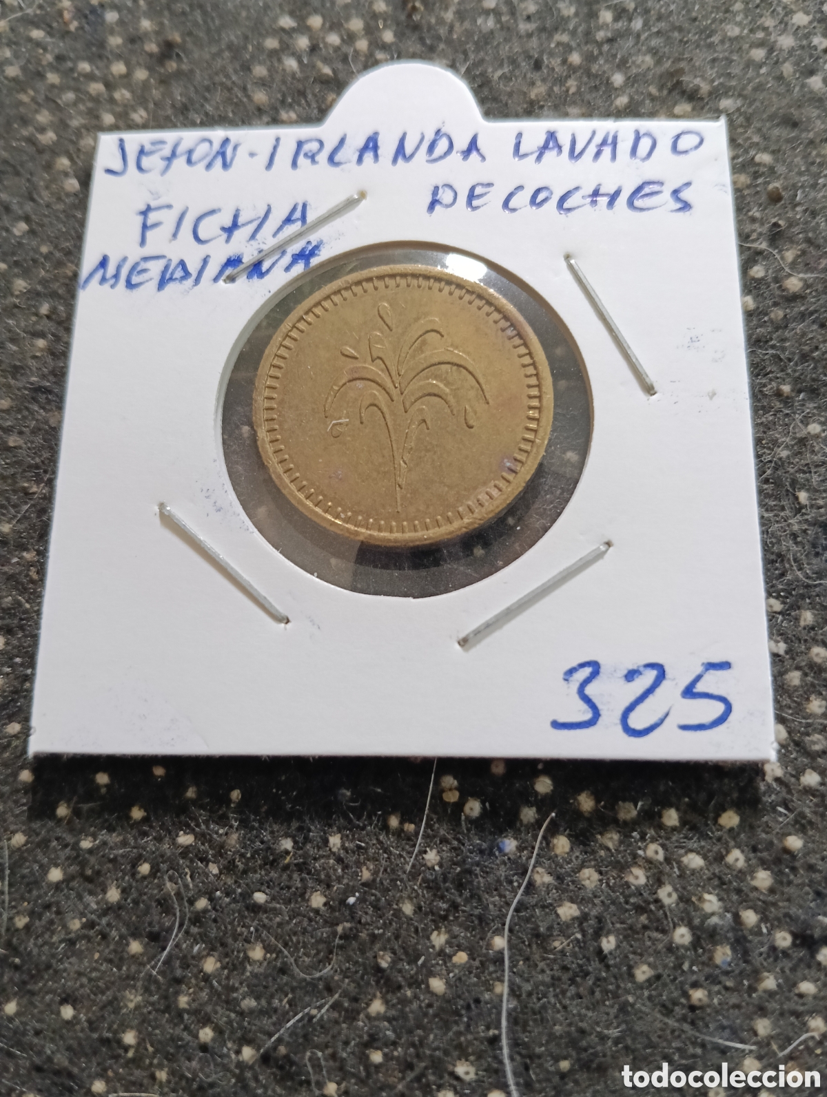 Monedas locales: Token o Jeton Irlanda lavado de coches mediana