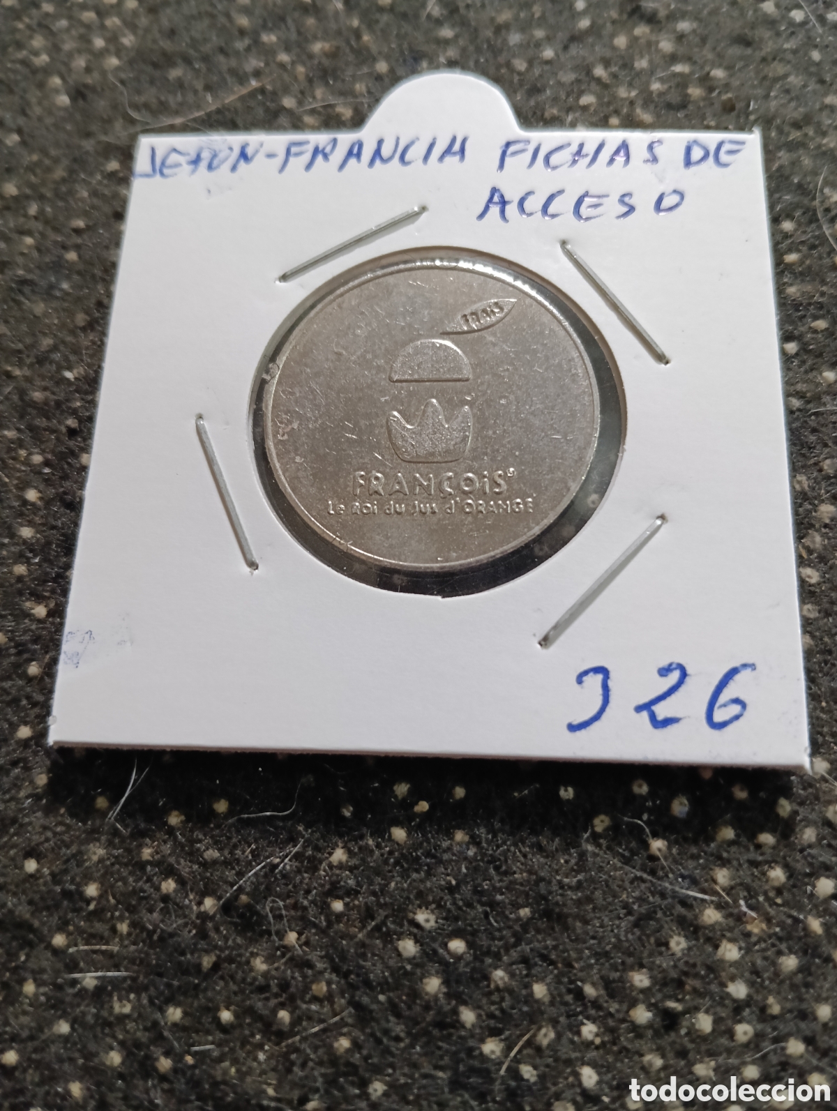 Monedas locales: Token o Jeton Francia fichas de acceso