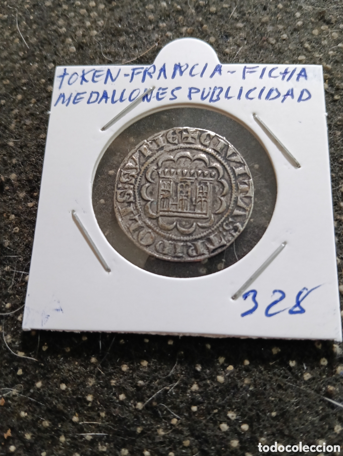Monedas locales: Token o Jeton Francia Medallones Publicidad