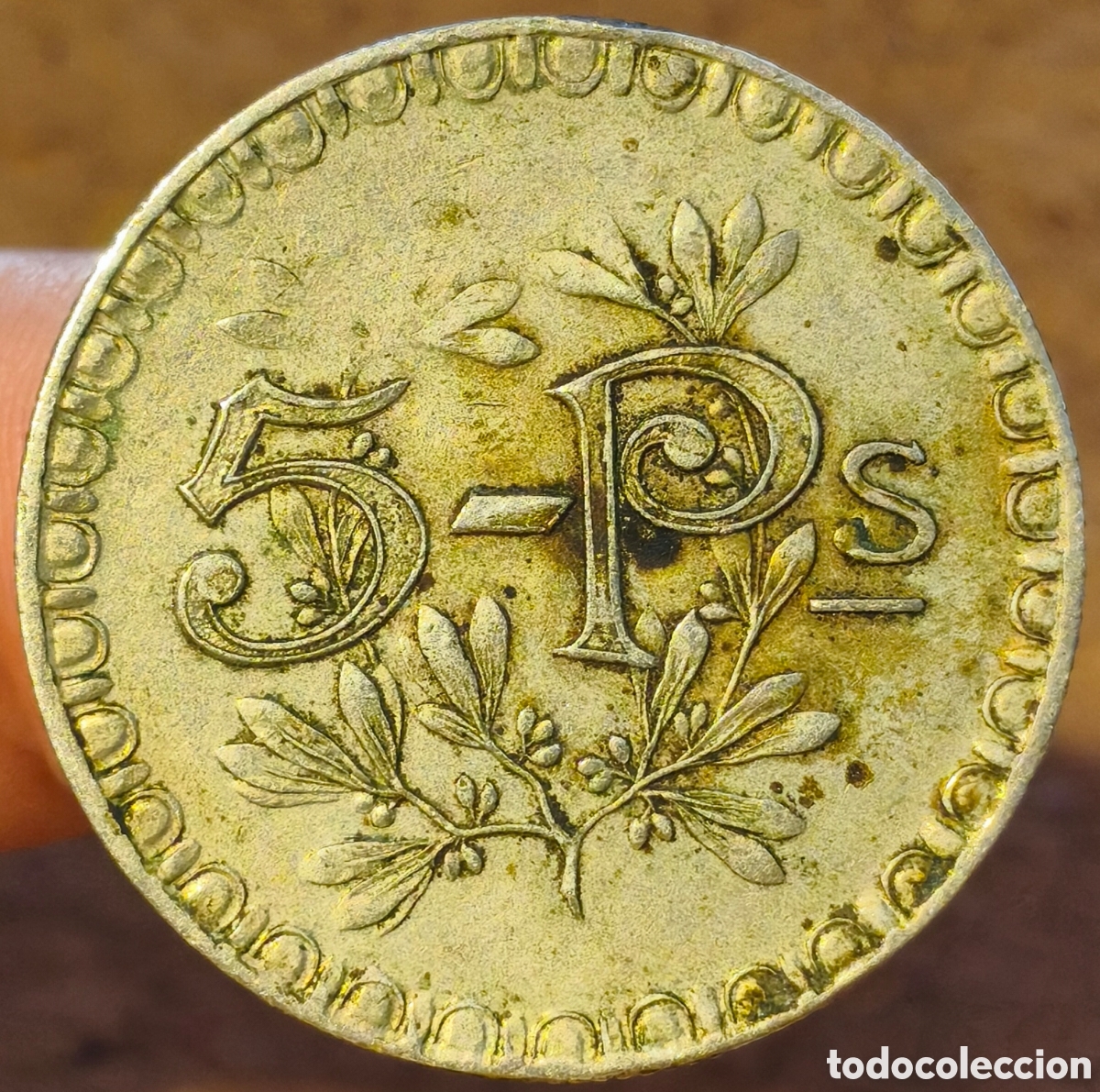 Monedas locales: Ficha - Casino - 5 pesetas - Foto 2