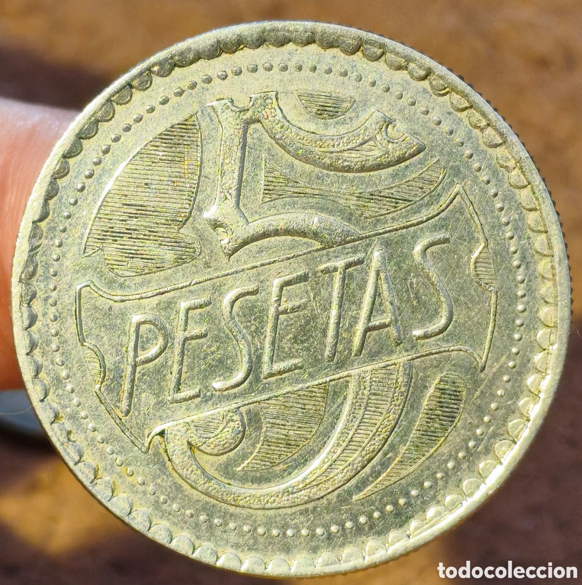 Monedas locales: Ficha - Casino - 5 pesetas - Foto 2