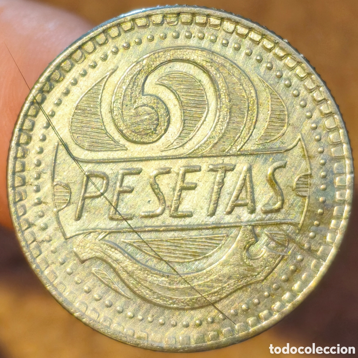 Monedas locales: Ficha - Casino - 2 pesetas - Foto 2